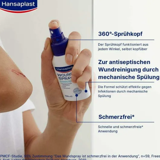 Hansaplast Wundspray zur Wundreinigung 50 ml