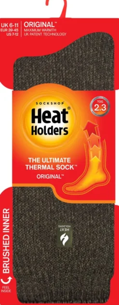 HeatHolders waldgrüne Thermosocken Größe 39 - 45 1 Paar