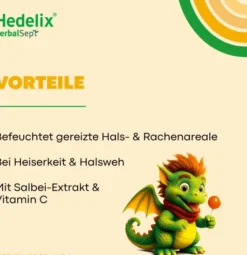 Hedelix HerbalSept Hals Lutscher Kids 6 Stück