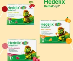 Hedelix HerbalSept Hals Lutscher Kids 6 Stück