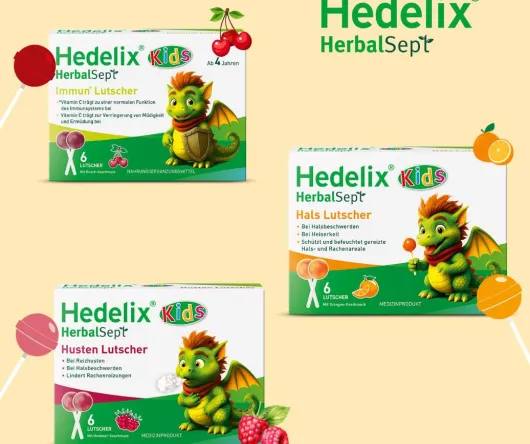 Hedelix HerbalSept Hals Lutscher Kids 6 Stück