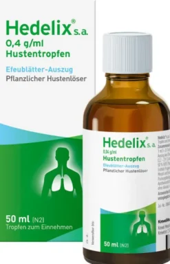 Hedelix s.a. Hustentropfen 50 ml