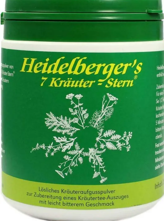 Heidelbergers 7 Kräuter Tee 250 G