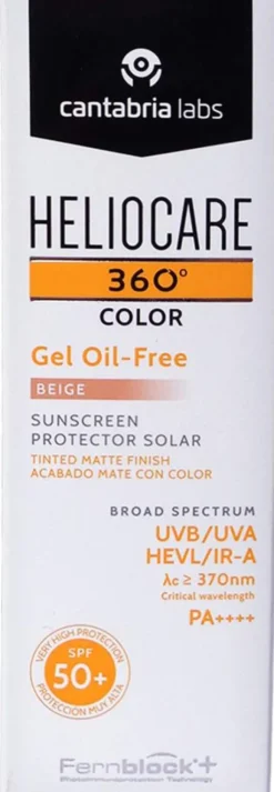 Heliocare 360 347 Color Gel Oil-Free Beige