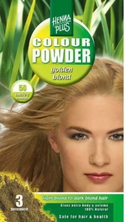 Hennaplus Colour Powder Gold 50 100 G Pulver