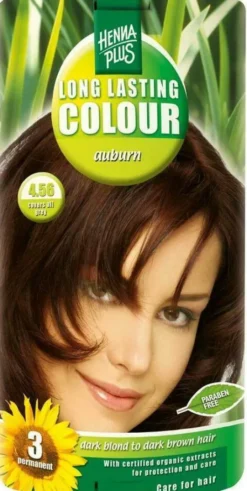 Hennaplus Long Lasting Colur Farbe Rot-Braun 4,56