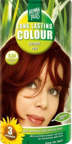 Hennaplus Long Lasting Henna Red 5,64