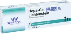 Hepa Gel 60.000 I.E. Lichtenstein 100 G Gel