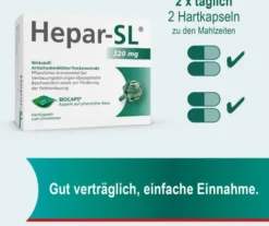 Hepar SL 320 mg 100 Hartkapseln