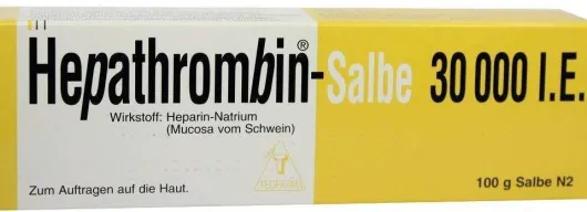 Hepathrombin Salbe 30.000 100 G Salbe