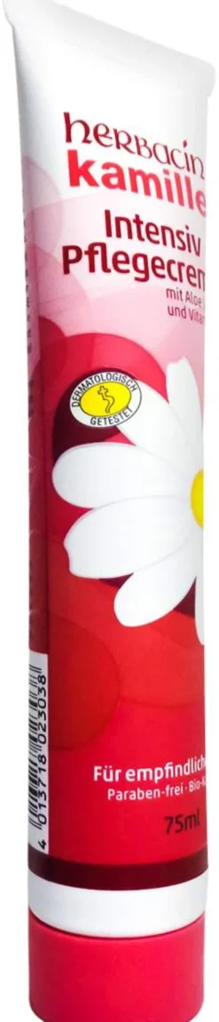 Herbacin Kamille Intensiv Pflegecreme Tube 75 ml