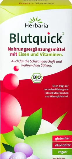 Herbaria Blutquick Saft 500 ml