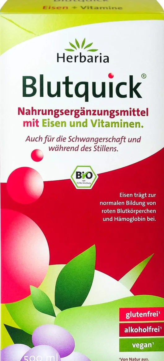Herbaria Blutquick Saft 500 ml