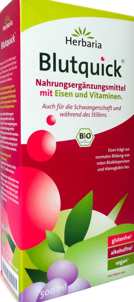 Herbaria Blutquick Saft 500 ml