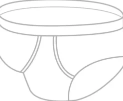 Herren Inkontinenz Slip Größe 6