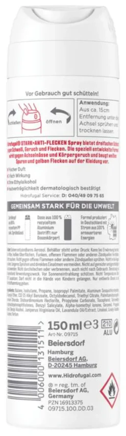 Hidrofugal Stark & Unsichtbar Spray 150 ml