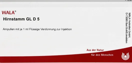 Hirnstamm Gl D 5 Ampullen 10 X 1 ml