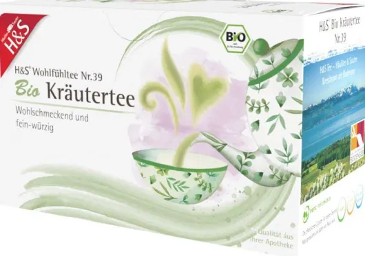 H&S Bio Kräutertee Filterbeutel 20 X 1,5 G