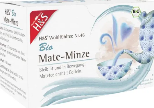 H&S Bio Mate - Minze Filterbeutel 20 X 1,8 G