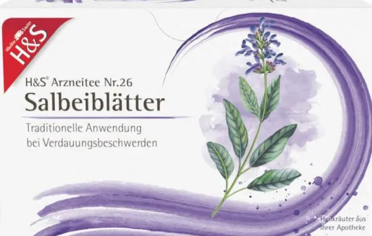 H&S Salbeiblätter Tee 20 Filterbeutel