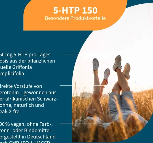 5-HTP 150 Griffonia-Extrakt 120 Kapseln