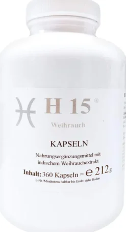 H 15 360 Weihrauchkapseln 350 mg