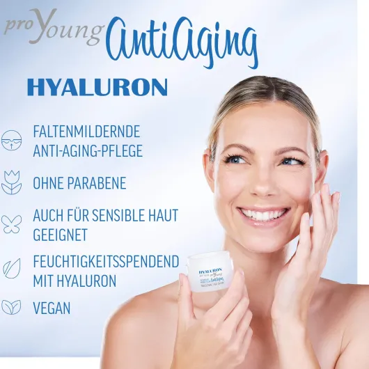 Hyaluron proYoung Faltenfiller Gesichtscreme 140 ml Spender