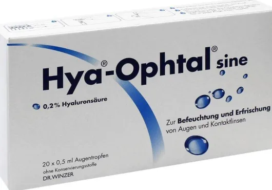 Hya Ophtal Sine Augentropfen 20x0.5 ml Augentropfen