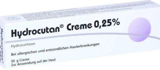 Hydrocutan 0,25 % 50 G Creme