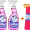 Hygiene Universalreiniger Lavendel 2x 500 ml + gratis Mikrofaser Reinigungstücher 3 Stück