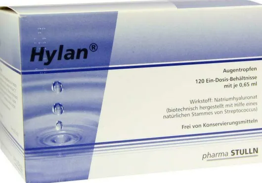 Hylan 120 Ein - Dosis - Behältnisse Mit Je 0,65 ml Augentropfen