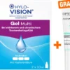 Hylo Vision Gel multi Augentropfen + gratis Optolind Empflindl. Haut Augenpflege 15 ml