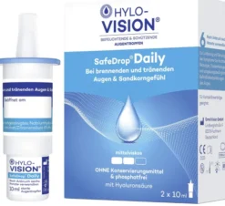 Hylo Vision SafeDrop Daily Augentropfen 2 x 10 ml