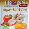 Ibons Ingwer Apfel Zimt O.Zucker Tüte Lutschbonbons 75g