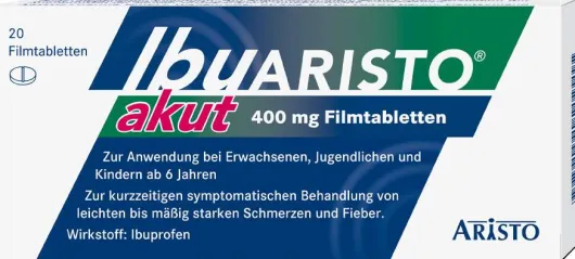 Ibuaristo Akut 400 mg 20 Filmtabletten