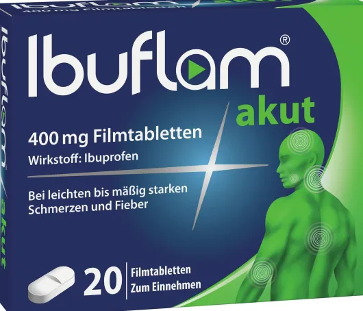 Ibuflam akut 400 mg 20 Filmtabletten