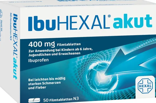 IbuHexal akut 400 mg 50 Filmtabletten