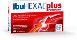 IbuHEXAL plus Paracetamol 200 mg - 500 mg 10 Filmtabletten