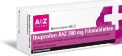 Ibuprofen AbZ 200 mg 50 Filmtabletten