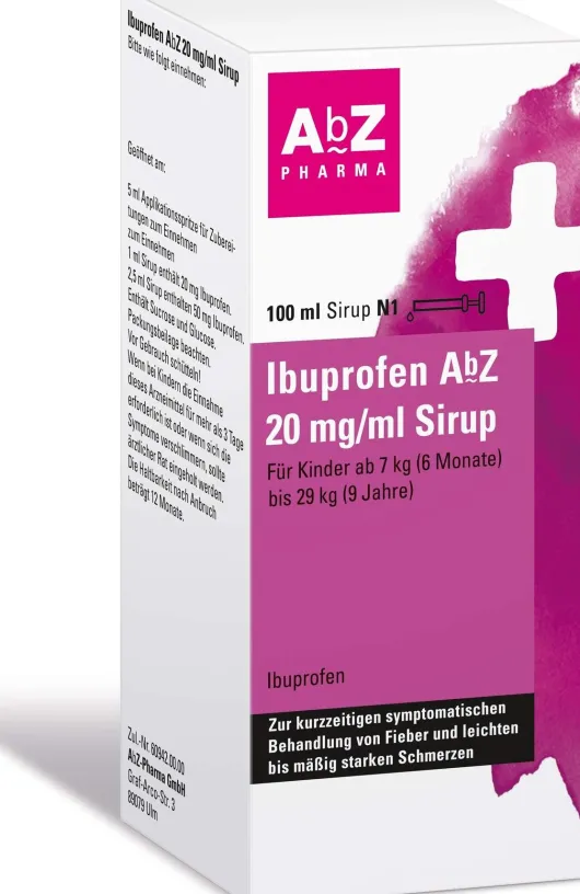 Ibuprofen Abz 20 mg Pro ml Sirup