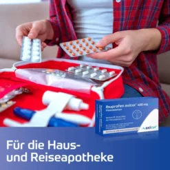 Ibuprofen Axicur 400 mg Akut 10 Filmtabletten