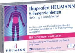 Ibuprofen Heumann Schmerztabletten 400mg 20 Filmtabletten