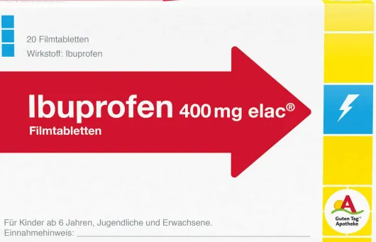 Ibuprofen 400 mg Elac 20 Filmtabletten