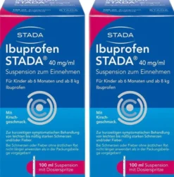 Ibuprofen Stada 40 mg ml Suspension zum Einnehmen 2 x 100 ml