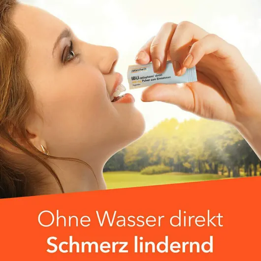 IBU ratiopharm direkt 400 mg Pulver zum Einnehmen 20 Beutel