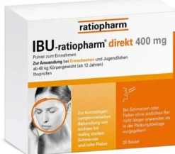 IBU ratiopharm direkt 400 mg Pulver zum Einnehmen 20 Beutel
