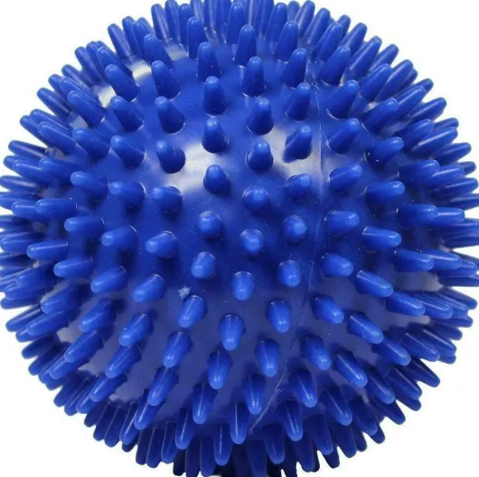 Igelball 10 cm Blau 1 Stück