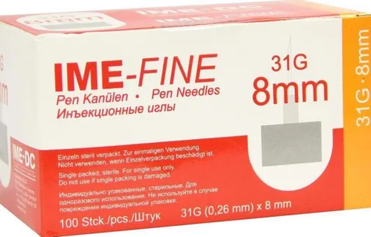 Ime Fine Universal 31 G 8 mm Pen Kanü
