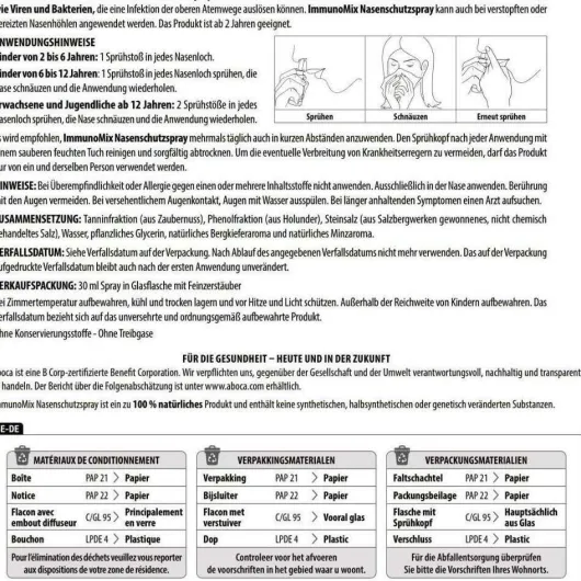 Immunomix Nasenschutz 30 ml Spray