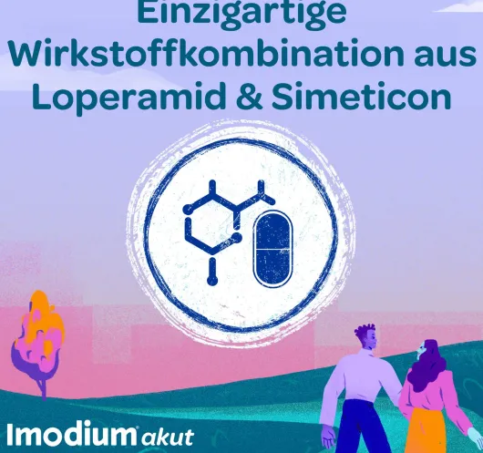Imodium akut Duo 2 mg 125 mg 12 Tabletten